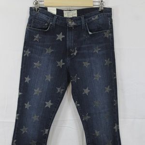 Current Elliott High Waist Ankle Skinny Jeans 30